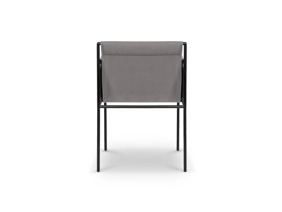Cadeira Ciel Zeea design industrial alto padrao moderna e minimalista costas