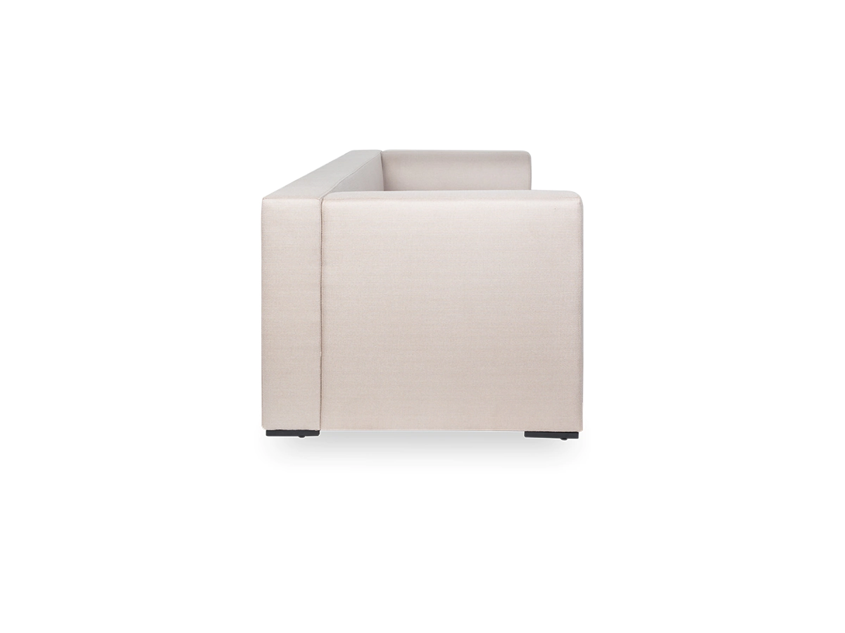 Sofa Juno Zeea 3 lugares de luxo alto padrao design moderno e minimalista direita